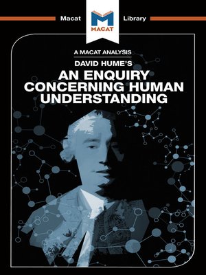 cover image of A Macat Analysis of The Enquiry for Human Understanding